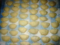 Вареники с субпродуктами и сушеными грибами