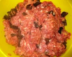 Вареники с субпродуктами и сушеными грибами