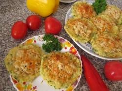 Ватрушки картофельные с курицей - шаг 11 Ватрушки картофельные с курицей - шаг 11