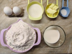 Ватрушки с сыром в духовке - шаг 4 Ватрушки с сыром в духовке - шаг 4