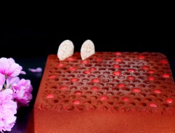 Велюровый торт с облепиховым мармеладом - шаг 14 Велюровый торт с облепиховым мармеладом - шаг 14