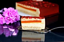 Велюровый торт с облепиховым мармеладом - шаг 15 Велюровый торт с облепиховым мармеладом - шаг 15