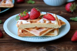 Венские вафли на сметане в электровафельнице - шаг 12 Венские вафли на сметане в электровафельнице - шаг 12