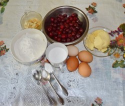 Венский пирог с начинкой вишней - шаг 1