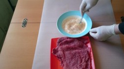 Венский шницель из телятины - шаг 3 Венский шницель из телятины - шаг 3