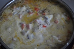 название картинки Вермишель с грибной подливкой