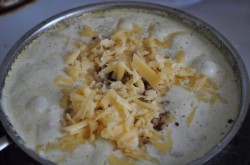 название картинки Вермишель с грибной подливкой