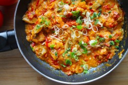 название картинки Вешенки тушеные с овощами