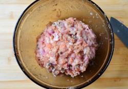 Ветчина куриная с шампиньонами и сухими специями