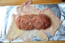 Ветчина куриная с шампиньонами и сухими специями