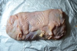 Ветчина куриная с шампиньонами и сухими специями