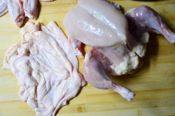 Ветчина куриная с шампиньонами и сухими специями