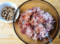 Ветчина куриная с шампиньонами и сухими специями