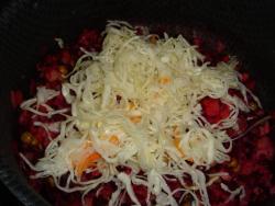 Вкусный винегрет с селедкой