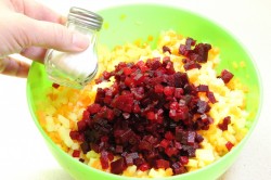 Винегрет с горошком классический