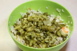 Винегрет с горошком классический