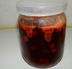 Вино из забродившего варенья