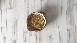 название картинки Вишневый крамбл с миндалем