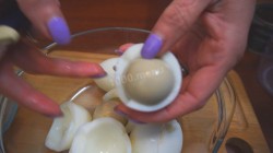 Салат с морской капустой рисом сайрой