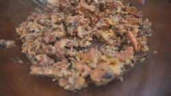 Салат с морской капустой рисом сайрой