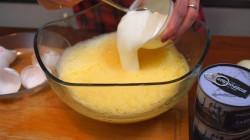 название картинки Вкуснейший заливной пирог на сметане с рыбой