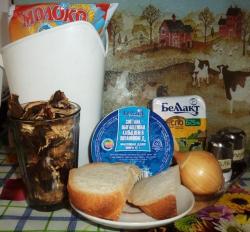 название картинки Вкусные бутерброды с грибами