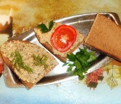 название картинки Вкусные бутерброды с грибами