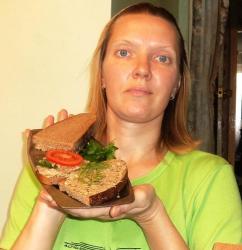название картинки Вкусные бутерброды с грибами