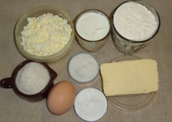 Вкусные рогалики с творогом