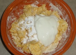 Вкусные рогалики с творогом