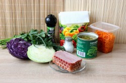 Вкусный салат из фиолетовой капусты