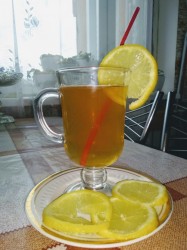 Взвар яблочный с лаймом