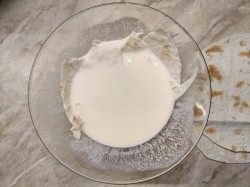 название картинки Хачапури из лаваша с сыром в духовке