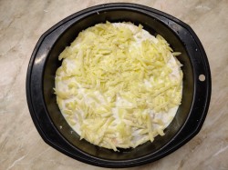 название картинки Хачапури из лаваша с сыром в духовке