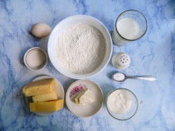 Хачапури с сыром на кефире в духовке