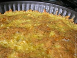 название картинки Хачапури из тертого картофеля с сыром и чесноком