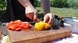 Хашлама по-армянски из говядины на пиве в казане