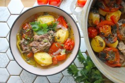 Хашлама с картофелем