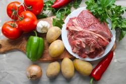 Хашлама с картофелем