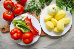 Хашлама с картофелем