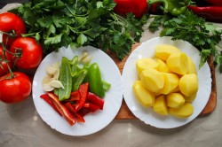 Хашлама с картофелем