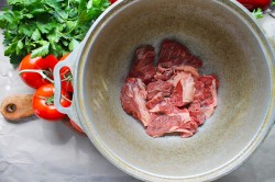 Хашлама с картофелем