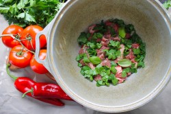 Хашлама с картофелем