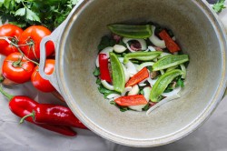 Хашлама с картофелем