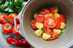 Хашлама с картофелем