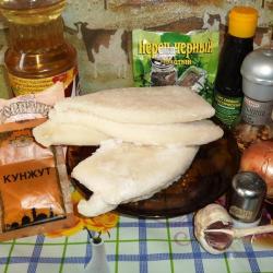 Хе из кальмаров по-корейски