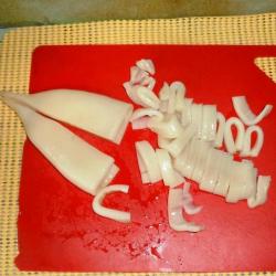 Хе из кальмаров по-корейски