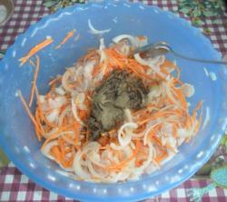 Хе из курицы по-корейски