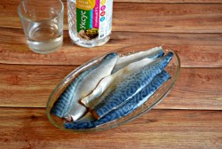 Хе из скумбрии по корейски с морковью