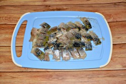 Хе из скумбрии по корейски с морковью